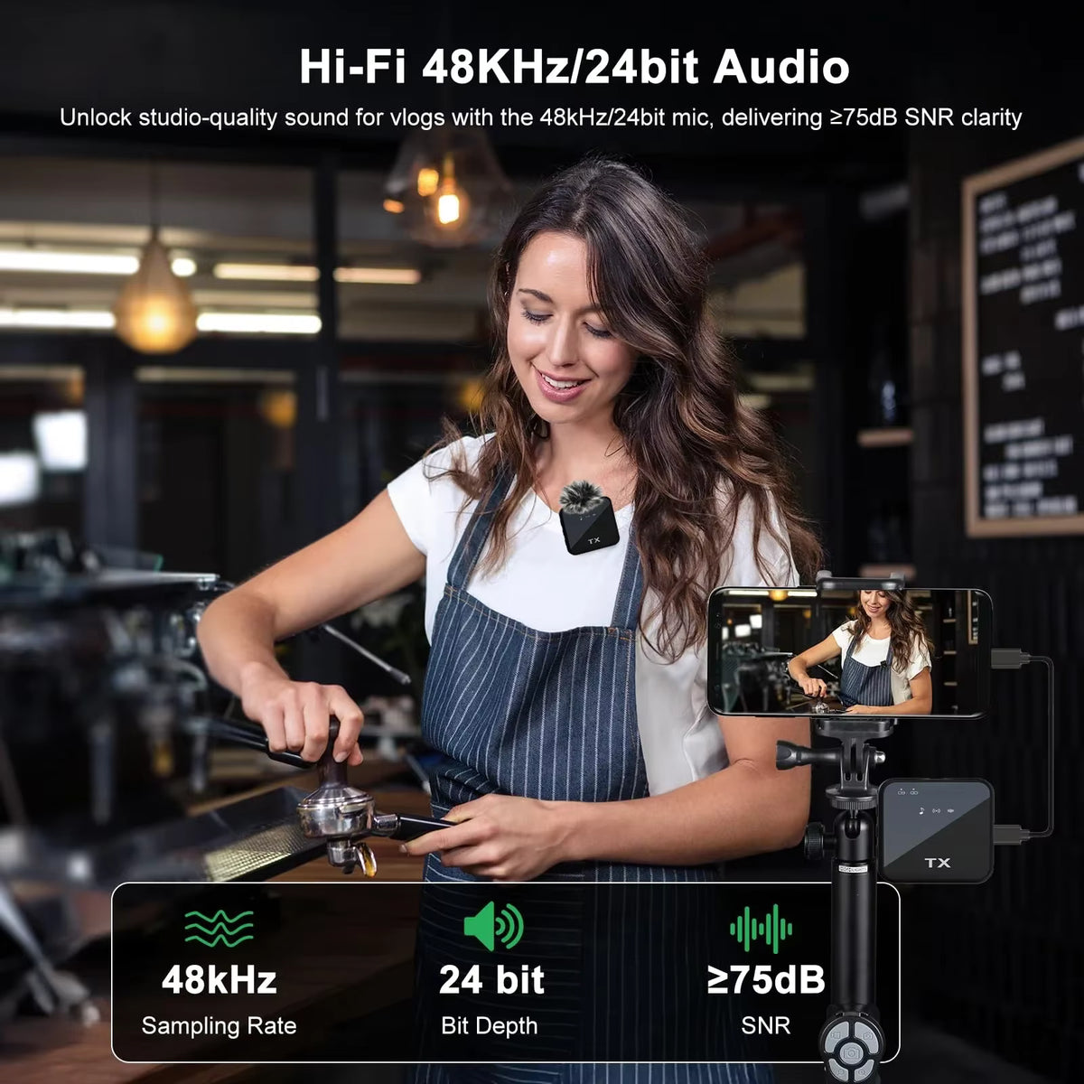 Bežični mikrofon „3 u 1”